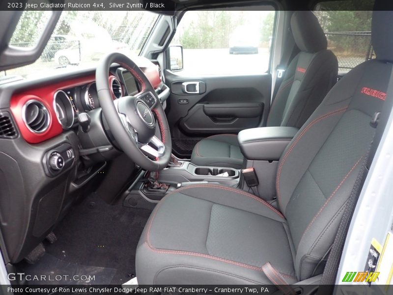 Silver Zynith / Black 2023 Jeep Gladiator Rubicon 4x4