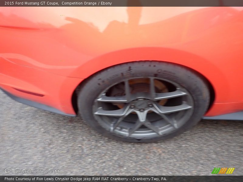 Competition Orange / Ebony 2015 Ford Mustang GT Coupe