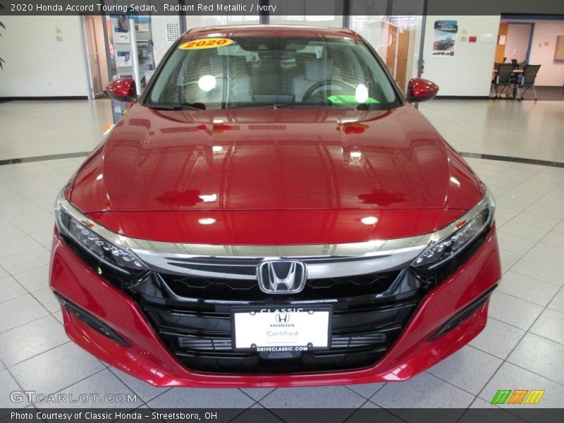 Radiant Red Metallic / Ivory 2020 Honda Accord Touring Sedan