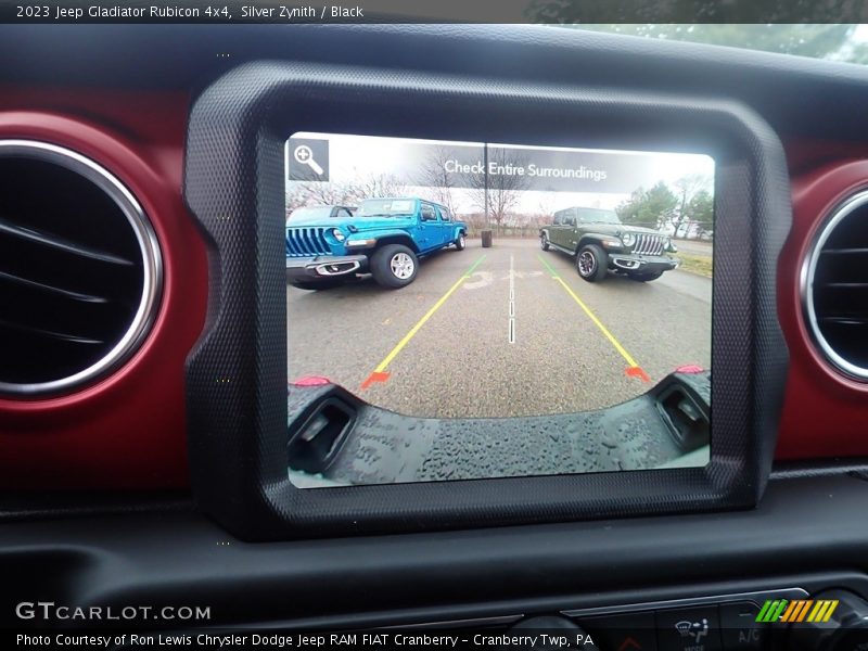 Silver Zynith / Black 2023 Jeep Gladiator Rubicon 4x4
