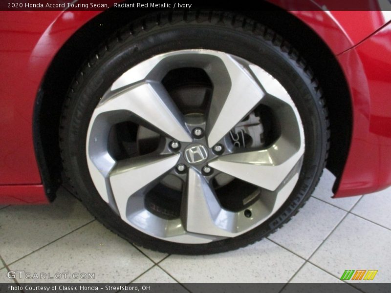 Radiant Red Metallic / Ivory 2020 Honda Accord Touring Sedan