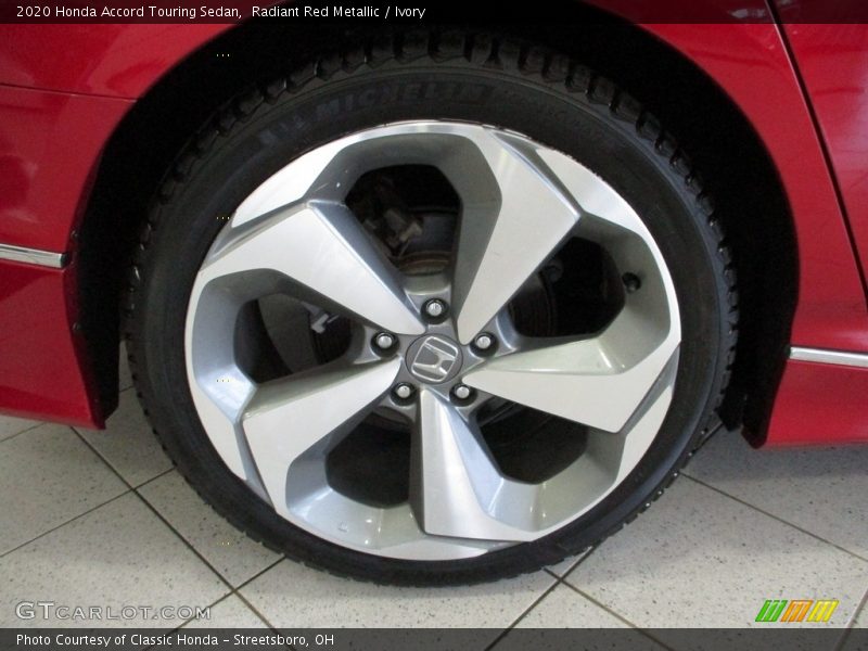 Radiant Red Metallic / Ivory 2020 Honda Accord Touring Sedan