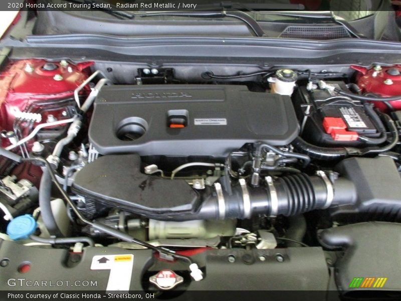 Radiant Red Metallic / Ivory 2020 Honda Accord Touring Sedan