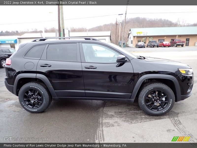  2022 Cherokee X 4x4 Diamond Black Crystal Pearl