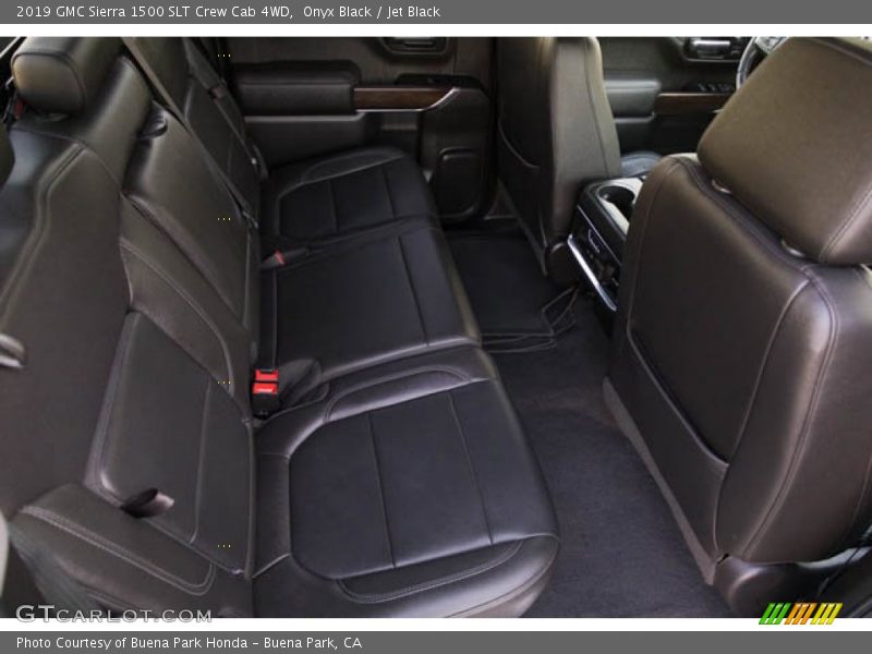 Rear Seat of 2019 Sierra 1500 SLT Crew Cab 4WD