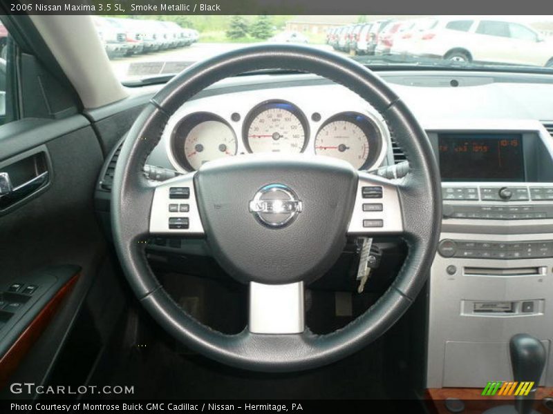 Smoke Metallic / Black 2006 Nissan Maxima 3.5 SL