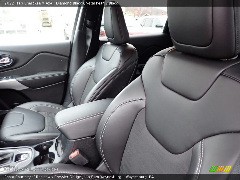 Front Seat of 2022 Cherokee X 4x4