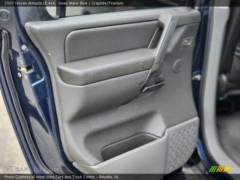 Deep Water Blue / Graphite/Titanium 2007 Nissan Armada LE 4x4