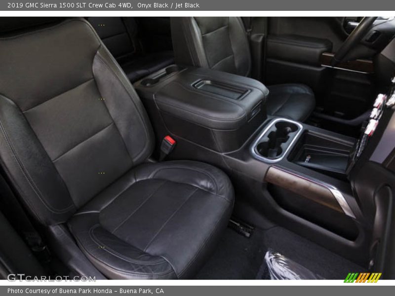 Front Seat of 2019 Sierra 1500 SLT Crew Cab 4WD