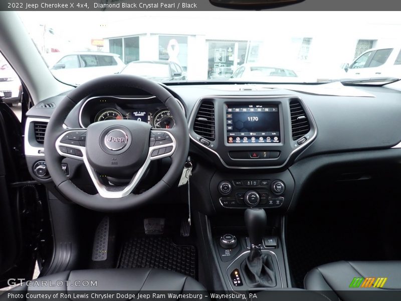 Front Seat of 2022 Cherokee X 4x4