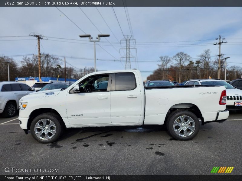  2022 1500 Big Horn Quad Cab 4x4 Bright White
