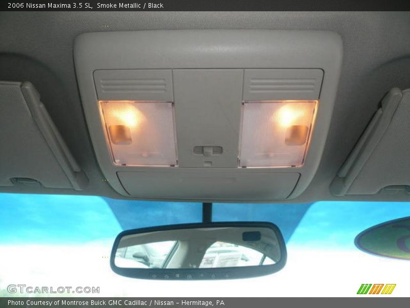Smoke Metallic / Black 2006 Nissan Maxima 3.5 SL