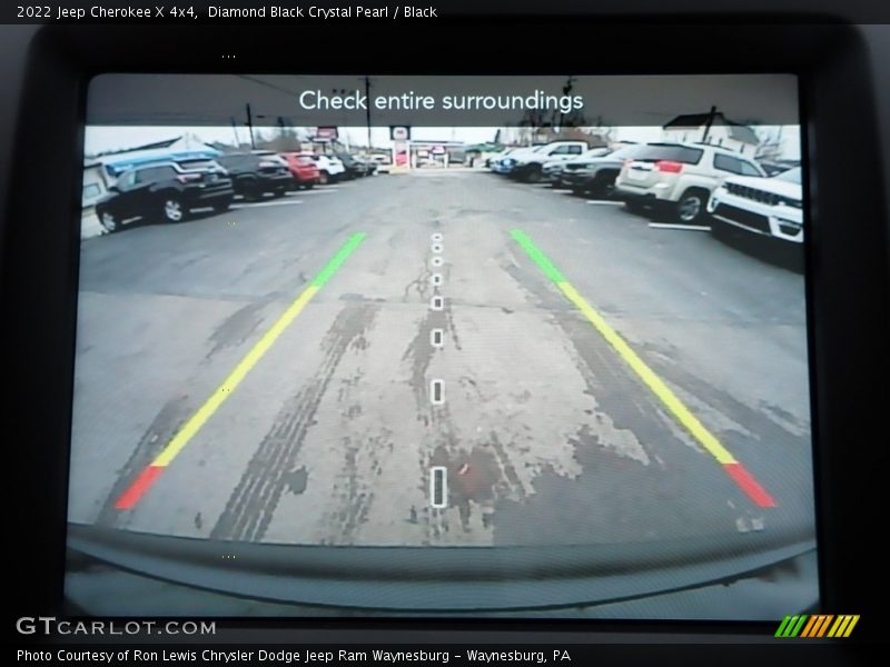 Diamond Black Crystal Pearl / Black 2022 Jeep Cherokee X 4x4