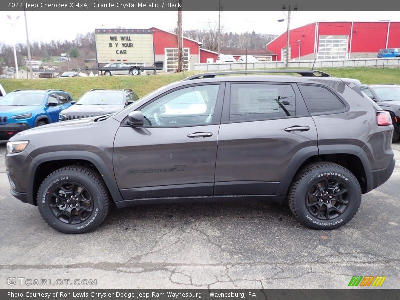  2022 Cherokee X 4x4 Granite Crystal Metallic
