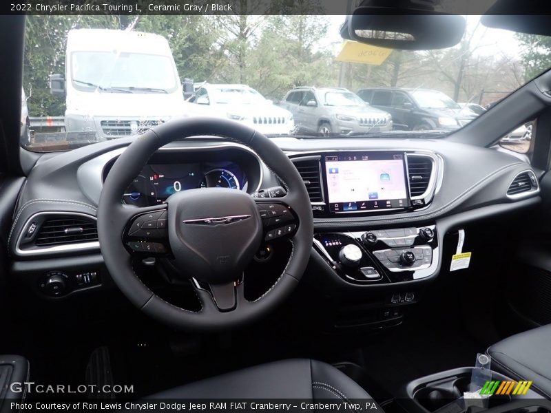Ceramic Gray / Black 2022 Chrysler Pacifica Touring L