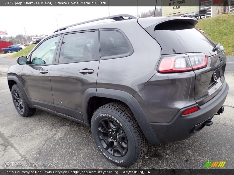 Granite Crystal Metallic / Black 2022 Jeep Cherokee X 4x4