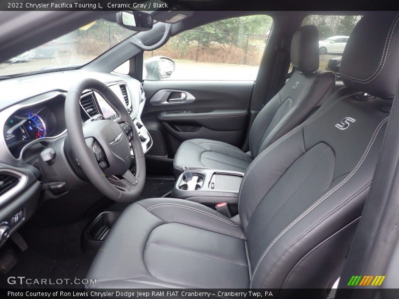 Ceramic Gray / Black 2022 Chrysler Pacifica Touring L