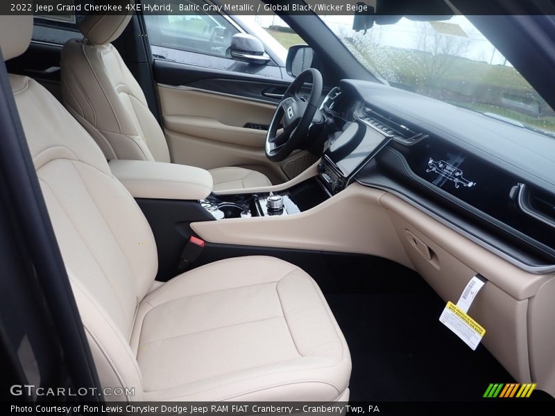 Baltic Gray Metallic / Global Black/Wicker Beige 2022 Jeep Grand Cherokee 4XE Hybrid