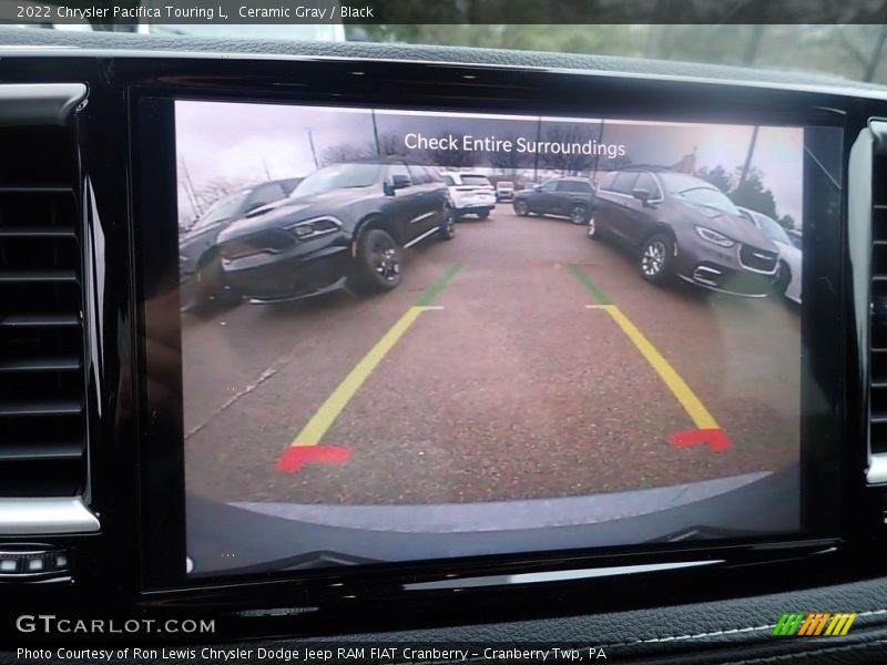 Ceramic Gray / Black 2022 Chrysler Pacifica Touring L