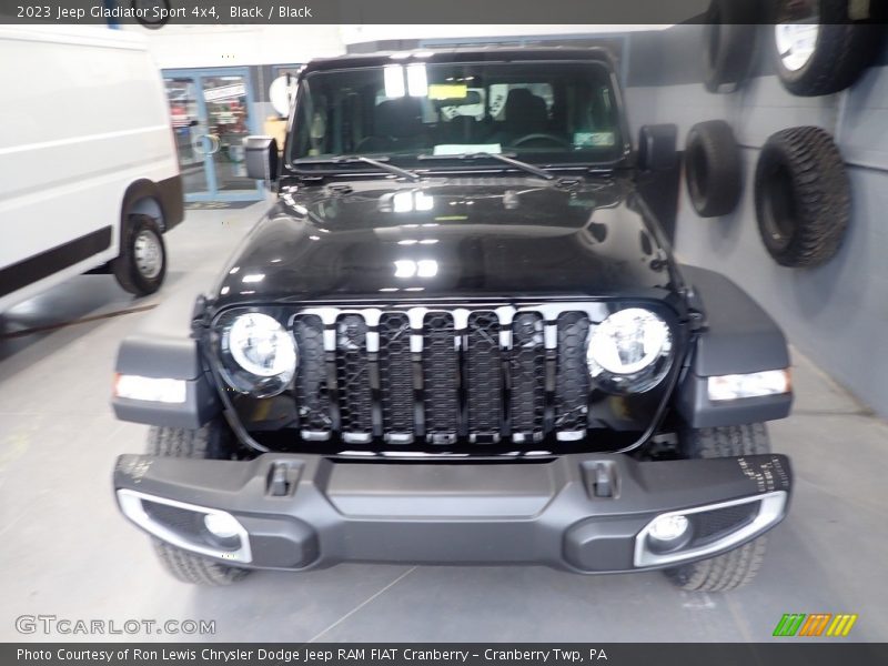 Black / Black 2023 Jeep Gladiator Sport 4x4