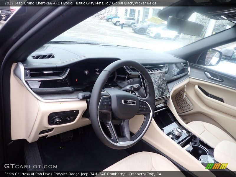 Baltic Gray Metallic / Global Black/Wicker Beige 2022 Jeep Grand Cherokee 4XE Hybrid