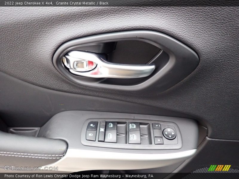 Granite Crystal Metallic / Black 2022 Jeep Cherokee X 4x4