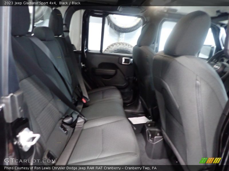 Black / Black 2023 Jeep Gladiator Sport 4x4