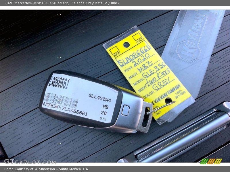 Selenite Grey Metallic / Black 2020 Mercedes-Benz GLE 450 4Matic