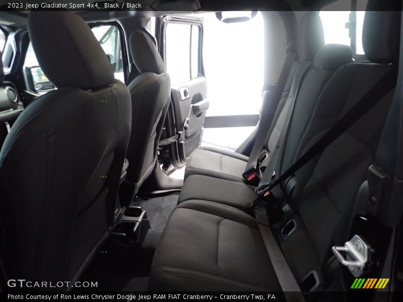 Black / Black 2023 Jeep Gladiator Sport 4x4