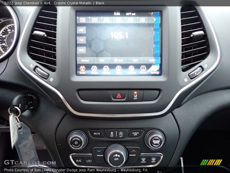 Granite Crystal Metallic / Black 2022 Jeep Cherokee X 4x4