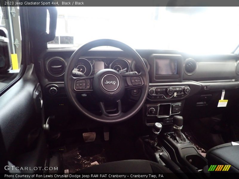 Black / Black 2023 Jeep Gladiator Sport 4x4