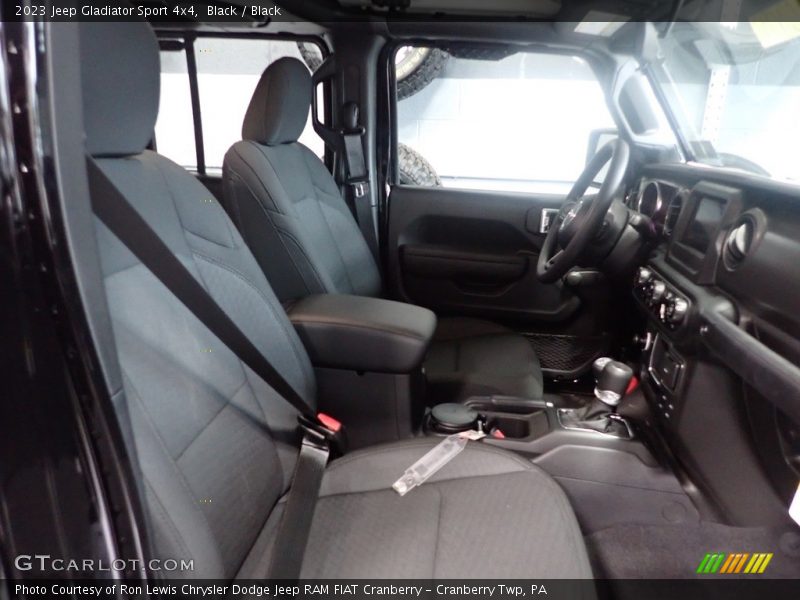 Black / Black 2023 Jeep Gladiator Sport 4x4
