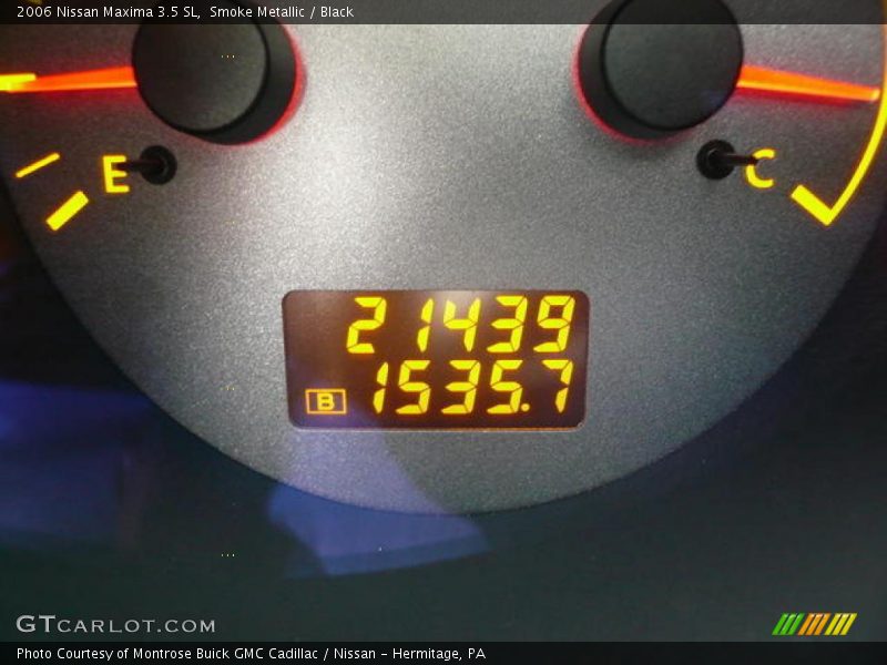 Smoke Metallic / Black 2006 Nissan Maxima 3.5 SL
