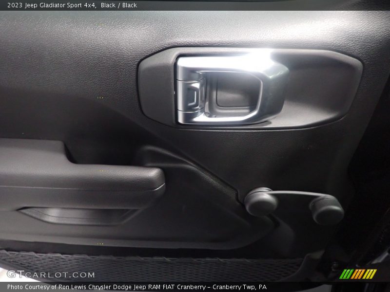 Black / Black 2023 Jeep Gladiator Sport 4x4
