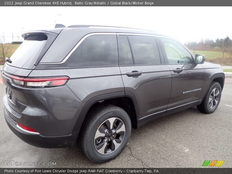 Baltic Gray Metallic / Global Black/Wicker Beige 2022 Jeep Grand Cherokee 4XE Hybrid