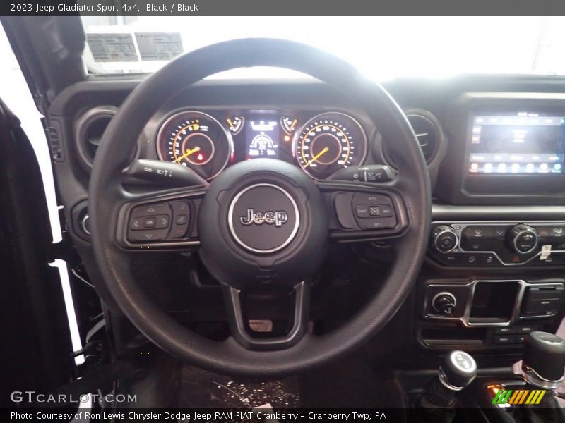 Black / Black 2023 Jeep Gladiator Sport 4x4