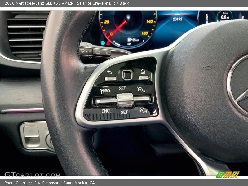 Selenite Grey Metallic / Black 2020 Mercedes-Benz GLE 450 4Matic