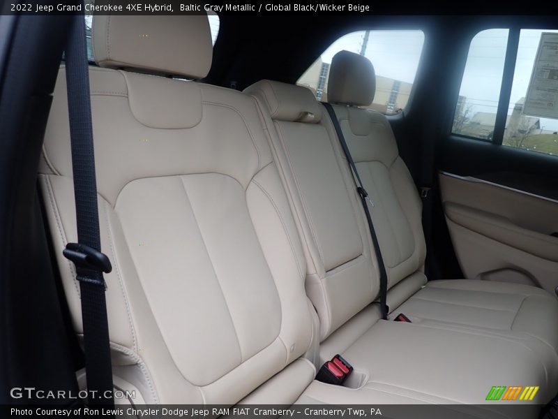 Rear Seat of 2022 Grand Cherokee 4XE Hybrid
