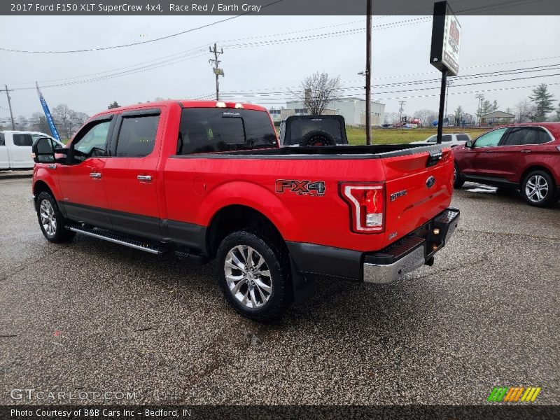 Race Red / Earth Gray 2017 Ford F150 XLT SuperCrew 4x4