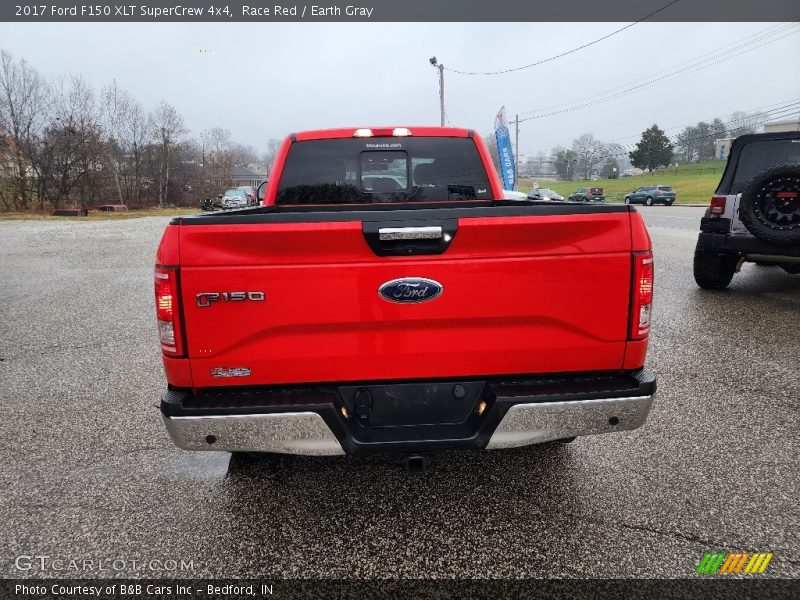 Race Red / Earth Gray 2017 Ford F150 XLT SuperCrew 4x4