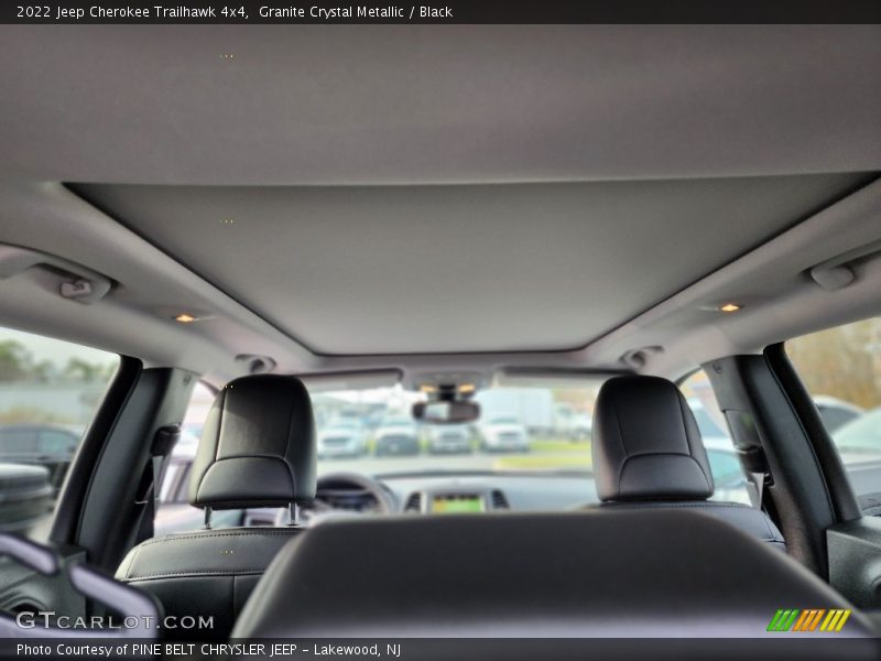 Granite Crystal Metallic / Black 2022 Jeep Cherokee Trailhawk 4x4
