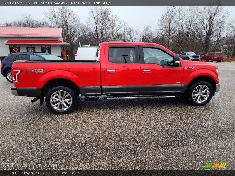 Race Red / Earth Gray 2017 Ford F150 XLT SuperCrew 4x4