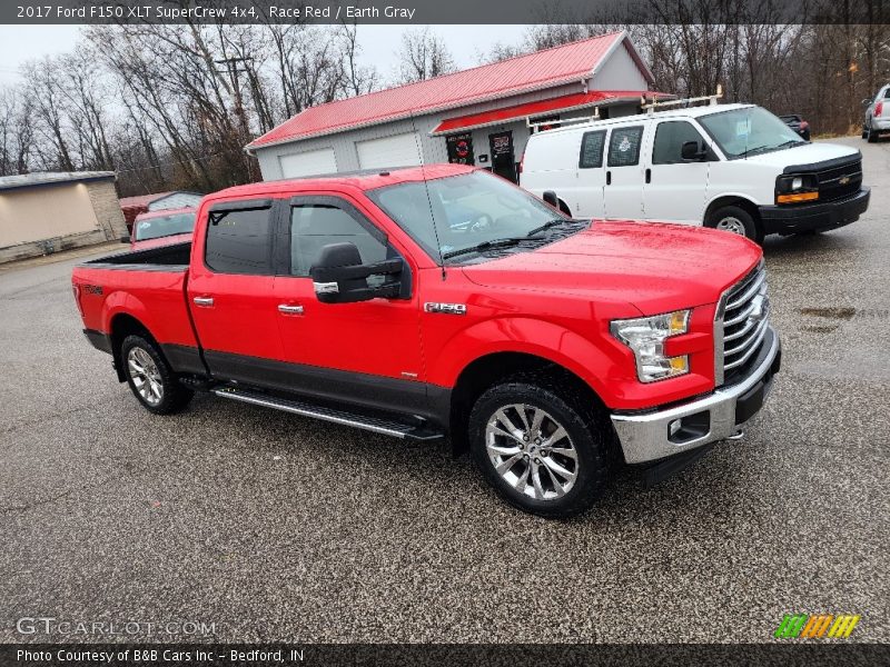 Race Red / Earth Gray 2017 Ford F150 XLT SuperCrew 4x4