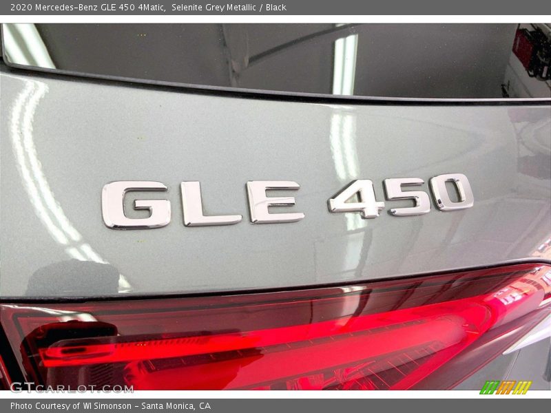 Selenite Grey Metallic / Black 2020 Mercedes-Benz GLE 450 4Matic