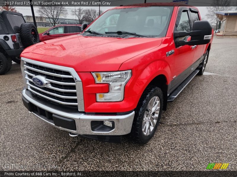 Race Red / Earth Gray 2017 Ford F150 XLT SuperCrew 4x4
