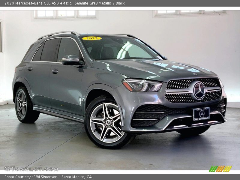 Selenite Grey Metallic / Black 2020 Mercedes-Benz GLE 450 4Matic