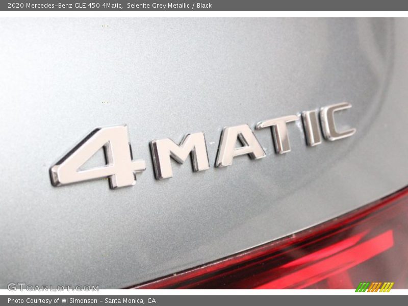 Selenite Grey Metallic / Black 2020 Mercedes-Benz GLE 450 4Matic