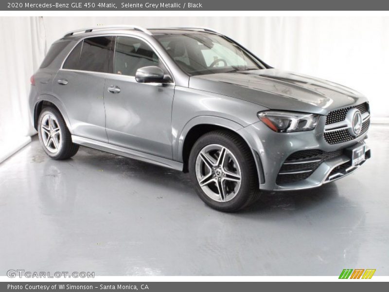 Selenite Grey Metallic / Black 2020 Mercedes-Benz GLE 450 4Matic