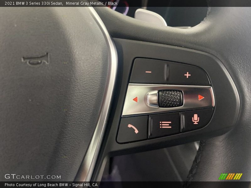 Mineral Gray Metallic / Black 2021 BMW 3 Series 330i Sedan