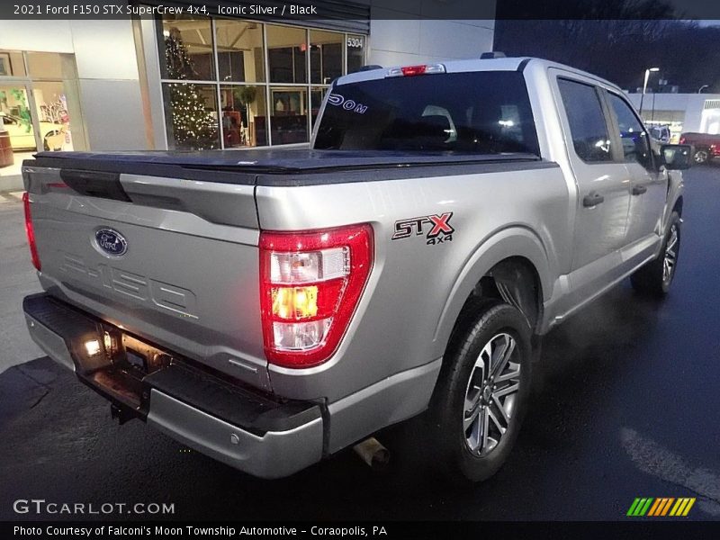 Iconic Silver / Black 2021 Ford F150 STX SuperCrew 4x4